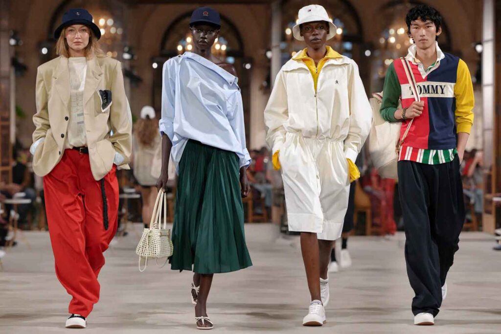 Tommy Hilfiger mostra como se usa o estilo preppy no verão