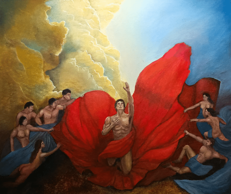 Jovem artista alagoano desafia a era digital com pinturas estilo neoclássico contemporâneo